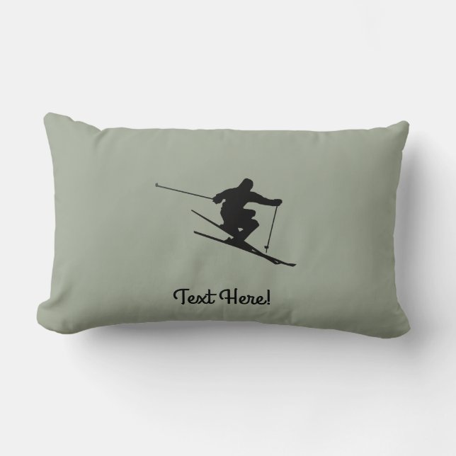 Skier Lumbar Cushion (Front)