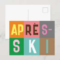 Skier Retro Après Ski Colour Blocks