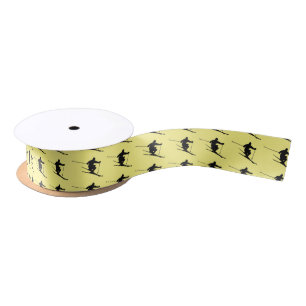 Skier Satin Ribbon