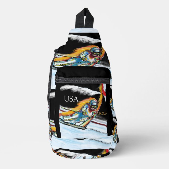 SKIER SLING BAG (Front)