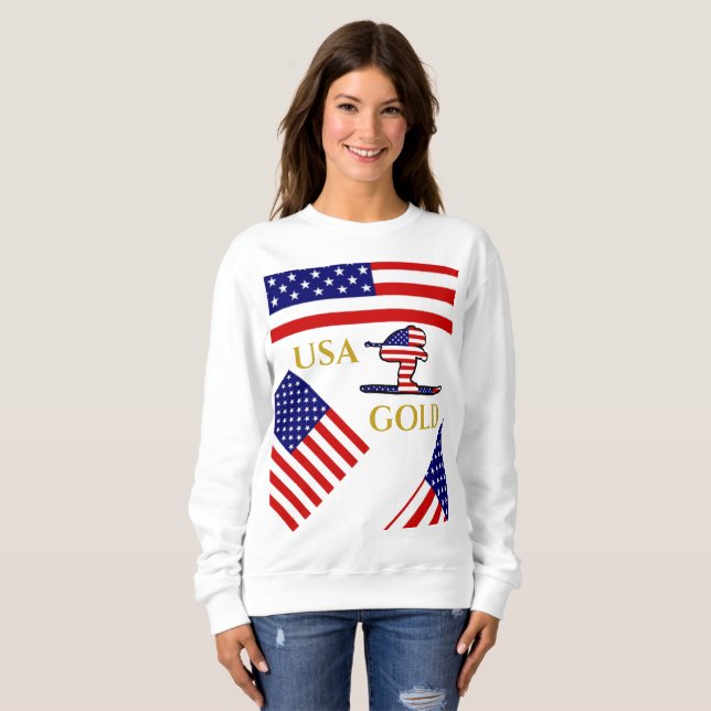 SKIER SWEATSHIRT (Front Full)