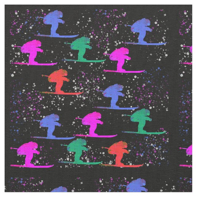 Skiers Fabric (Close Up)