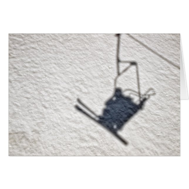 Skiers shadow (Front Horizontal)