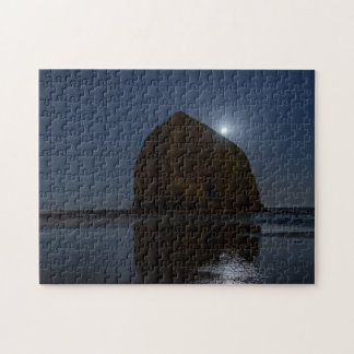 Skies Above Haystack Rock | Cannon Beach, Oregon Jigsaw Puzzle