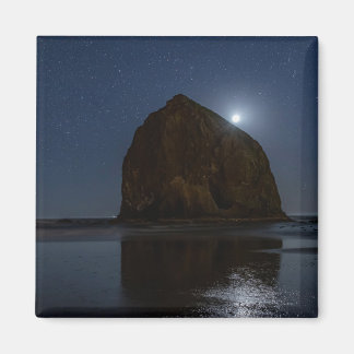 Skies Above Haystack Rock | Cannon Beach, Oregon Magnet