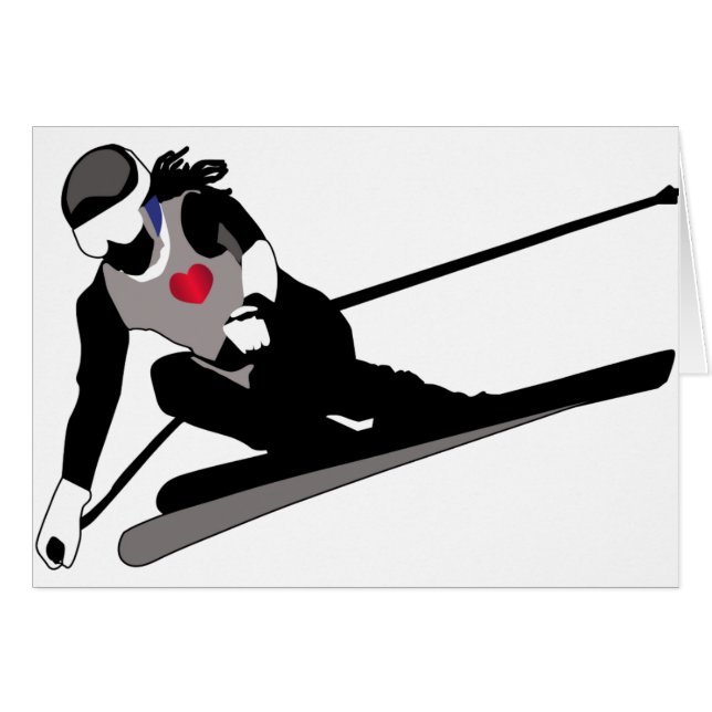 Skiing (Front Horizontal)