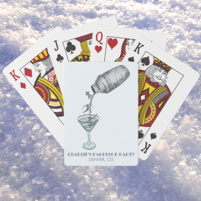 skiing bachelor party  playing cards (Creator Uploaded)