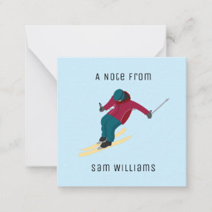 Skiing Card