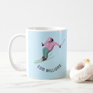 Skiing Coffee Mug