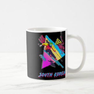 Skiing Colourful Ski Adventure In South Korea Coffee Mug