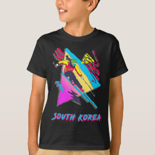 Skiing Colourful Ski Adventure In South Korea T-Shirt
