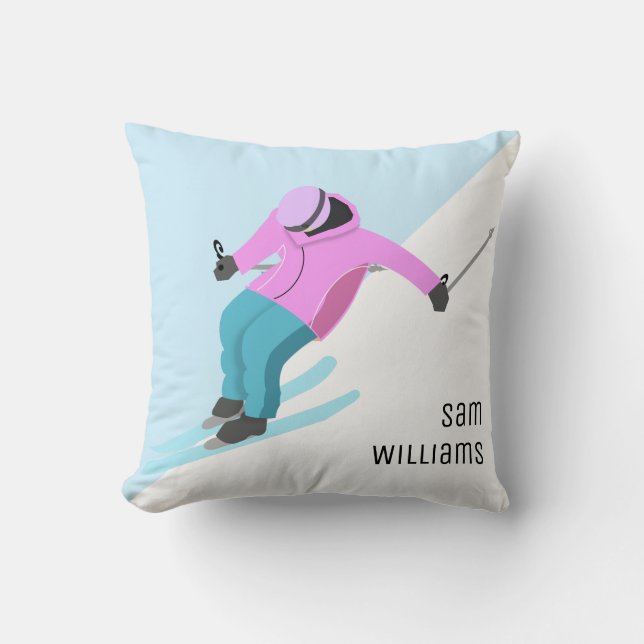 Skiing Cushion (Front)