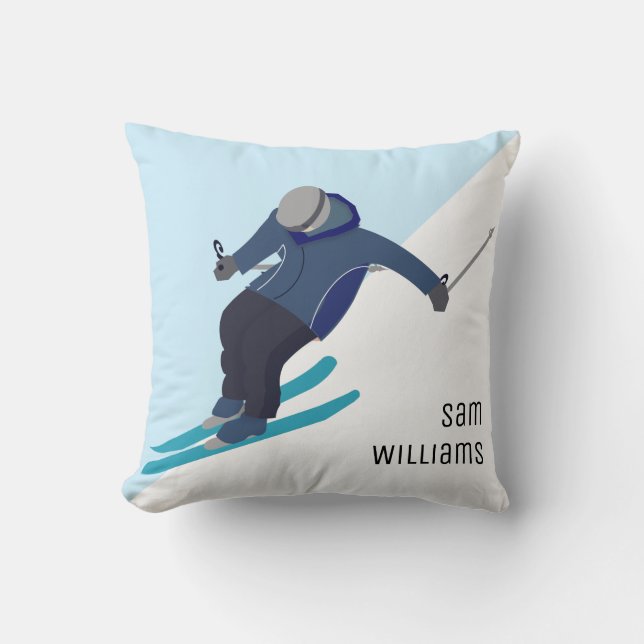 Skiing Cushion (Front)