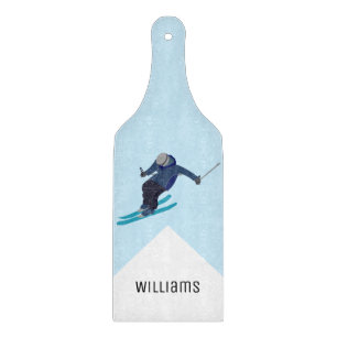Skiing Cutting Board