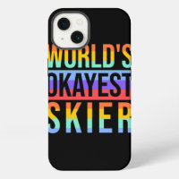 Skiing Design Okayest Skier Skiing Lover