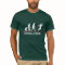Skiing Evolution t-shirt