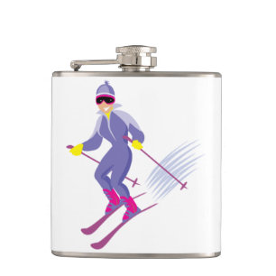 Skiing Flask
