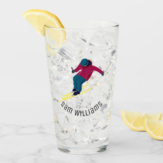 Skiing Glass (Front Ice)