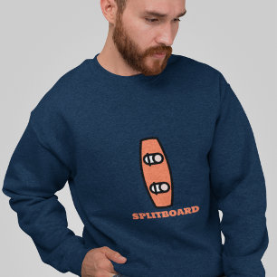 Skiing Hobby Styled Splitboard  T-Shirt