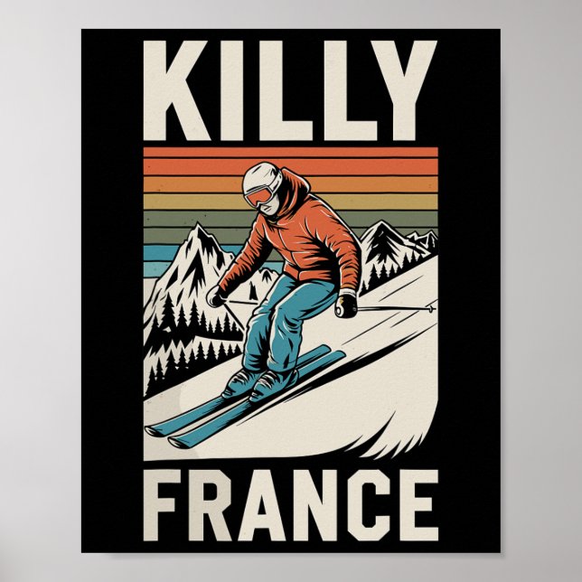 Skiing Killy France  Poster (Front)