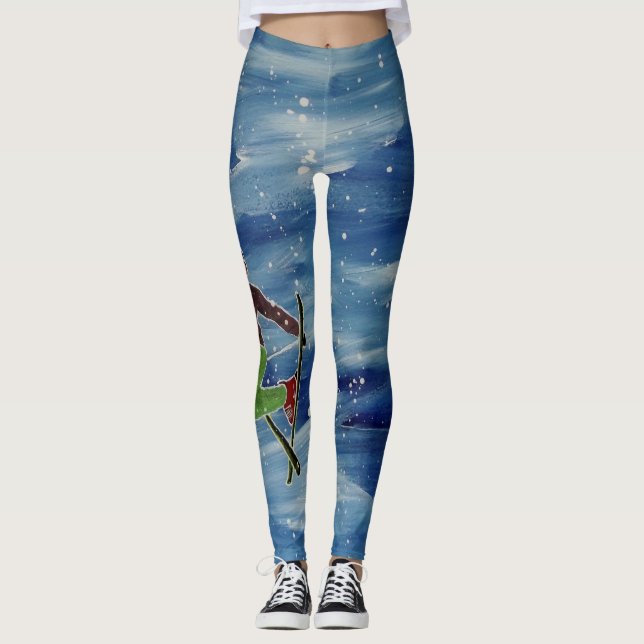 Skiing leggings (Front)