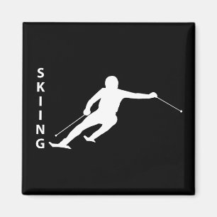 Skiing Magnet