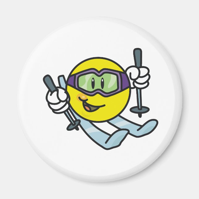 Skiing Magnet (Front)