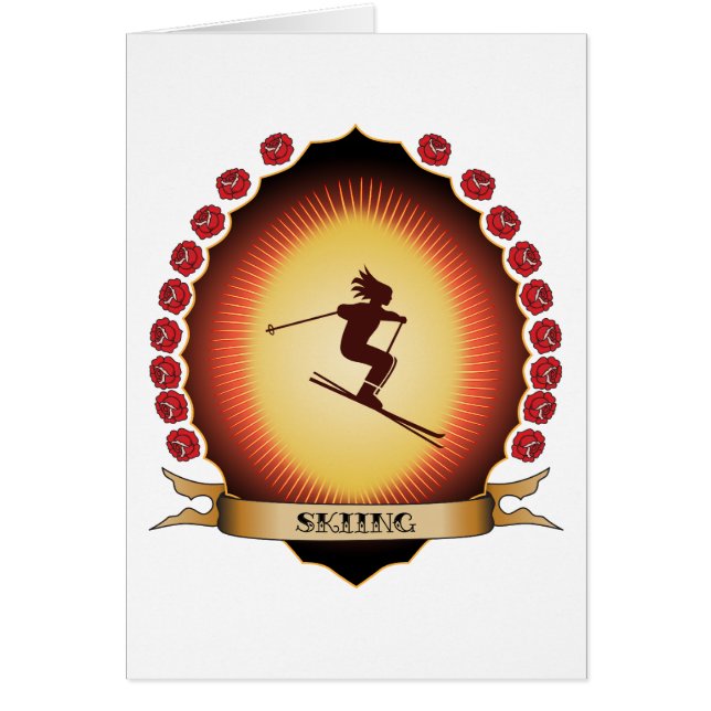 Skiing Mandorla (Front)