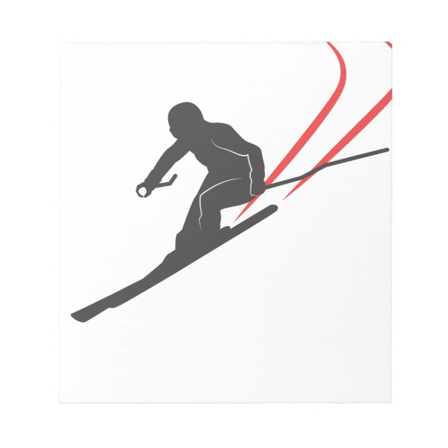 skiing notepad (Front)
