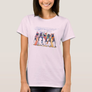 SKIING penguin Friends T-Shirt