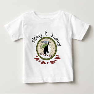 Skiing Penguin Holiday T-shirts and Gifts