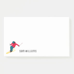 Skiing Post-it Notes