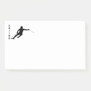 Skiing Post-it Notes