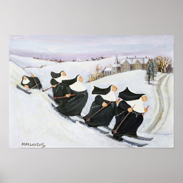 Skiing Poster (Front)