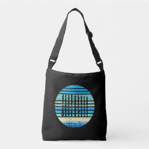 Skiing - Ski Boards Collection Funny Skiing Crossbody Bag