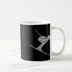 Skiing Ski Skier Men Boys Kids _2 Coffee Mug
