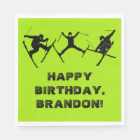 Skiing, Ski Tricks Themed Teen Boys Birthday Party