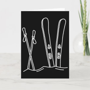 Skiing Snow Ski Winter Nature Alpine Mountain Skie Card