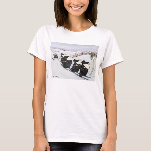 Skiing T-Shirt (Front)
