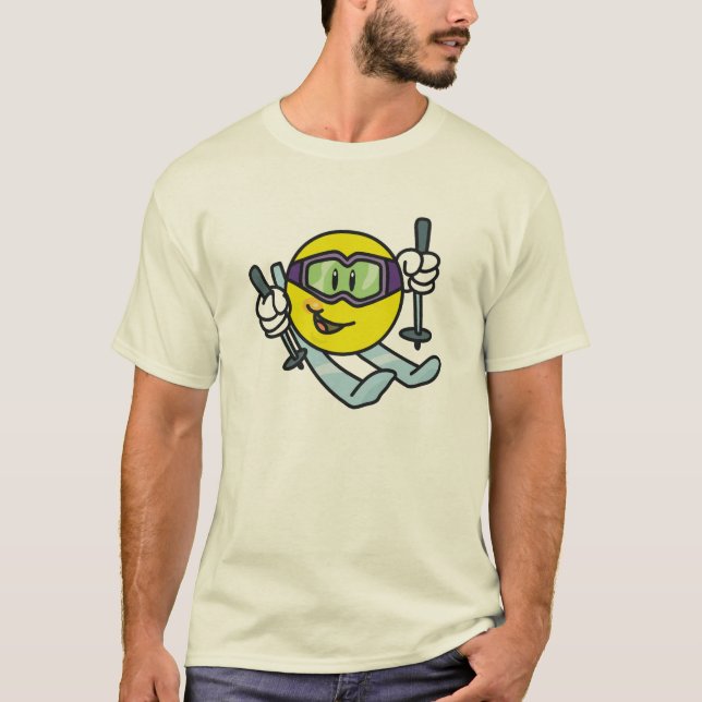 Skiing T-Shirt (Front)