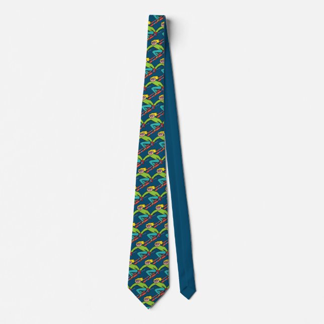 Skiing Tie (Front)