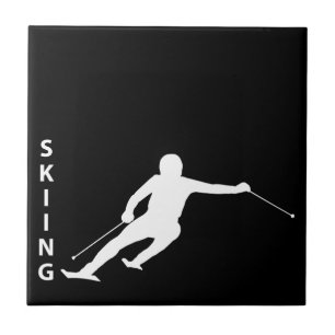 Skiing Tile