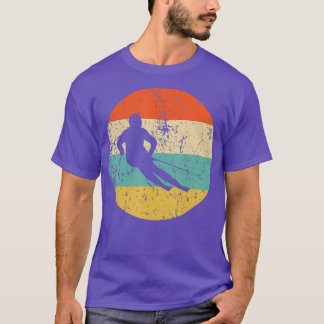 Skiing Vintage Retro Skier T-Shirt