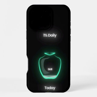Skill Grows 1% Daily – Start Today iPhone 16 Pro Max Case
