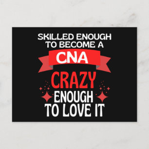 Skilled Enough To Become A CNA Nurse Postcard