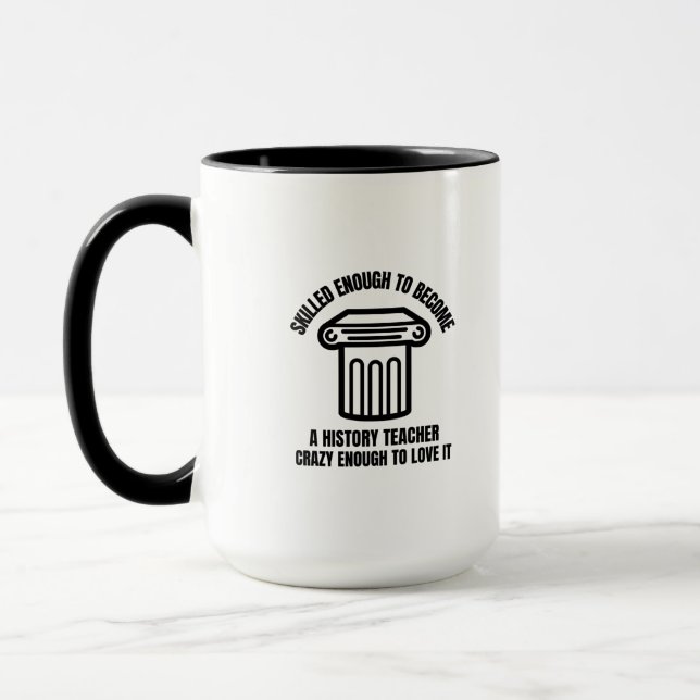 Skilled History teacher Mug (Left)