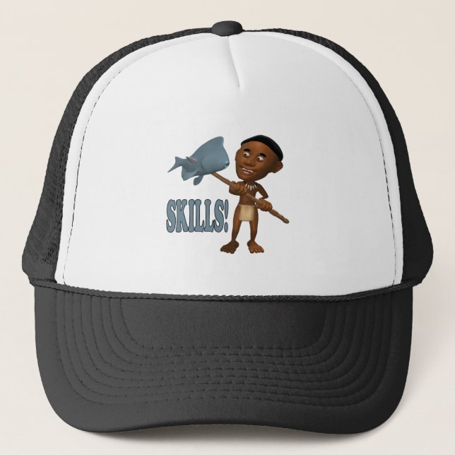 Skills Trucker Hat (Front)