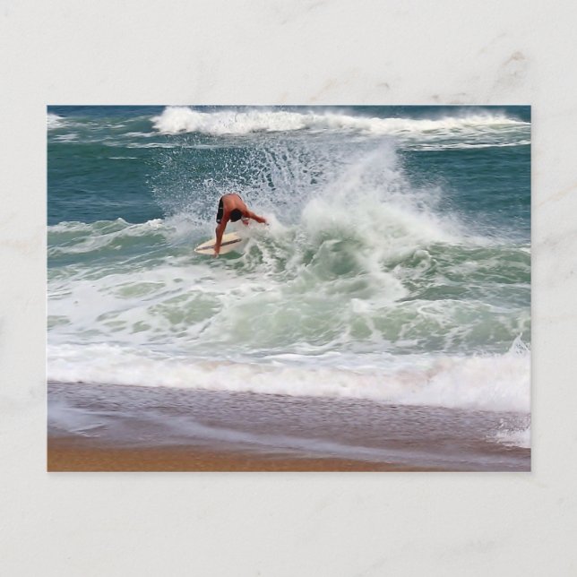 Skimboarding by Shirley Taylor Postcard (Front)