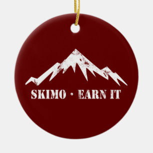 Skimo, Earn It Ceramic Tree Decoration