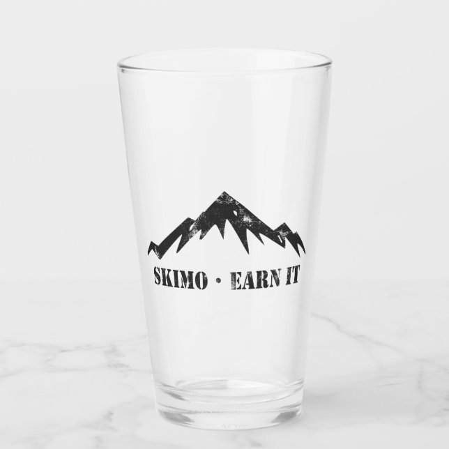 Skimo, Earn It Glass (Front)